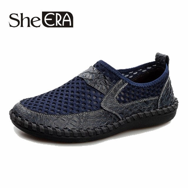 Boat Shoes Or Loafers 2019 Men shoes breathable genuine leather casual shoes men brand soft