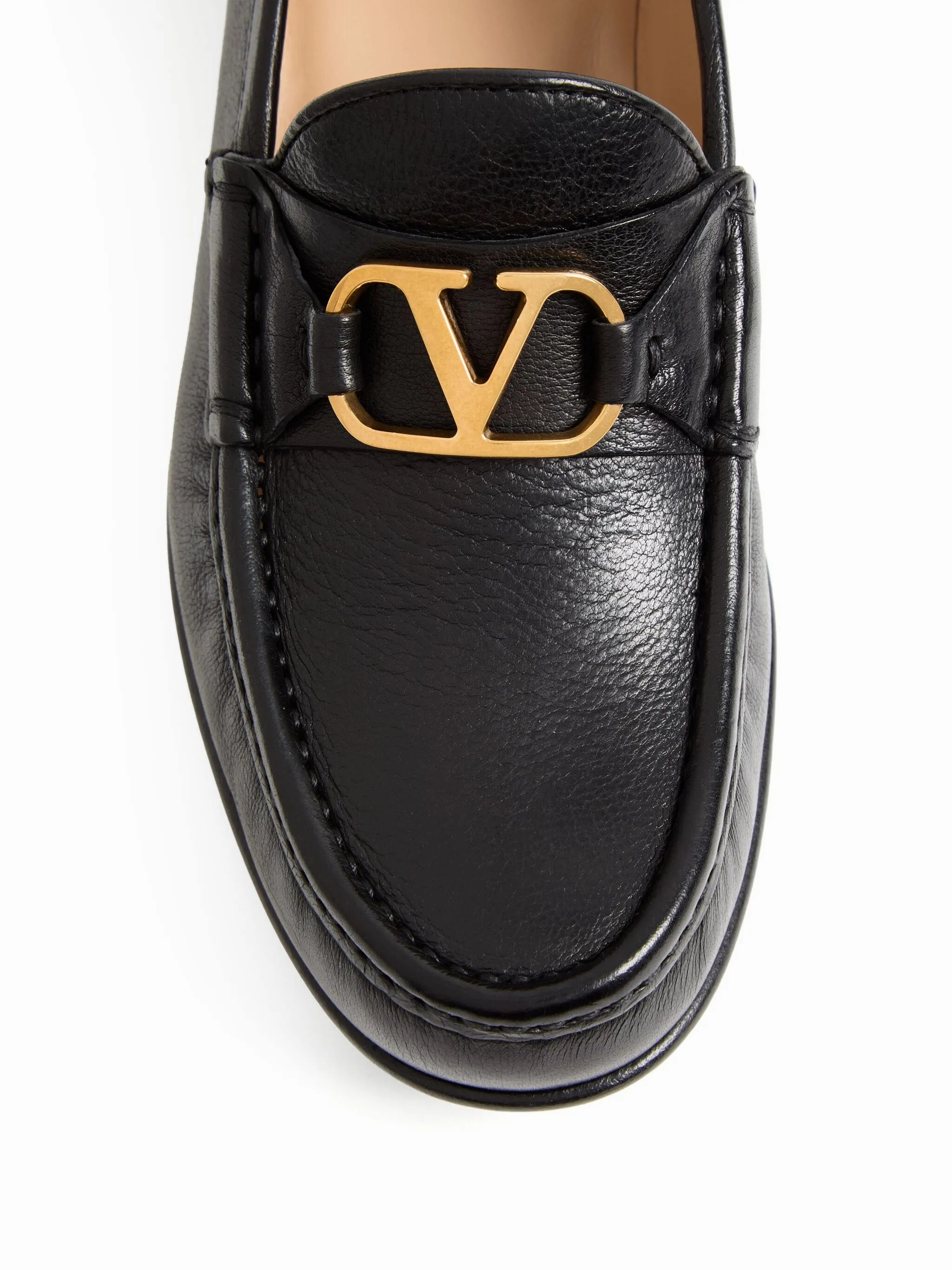 20mm VLogo Signature loafers Suede Casual Loafers