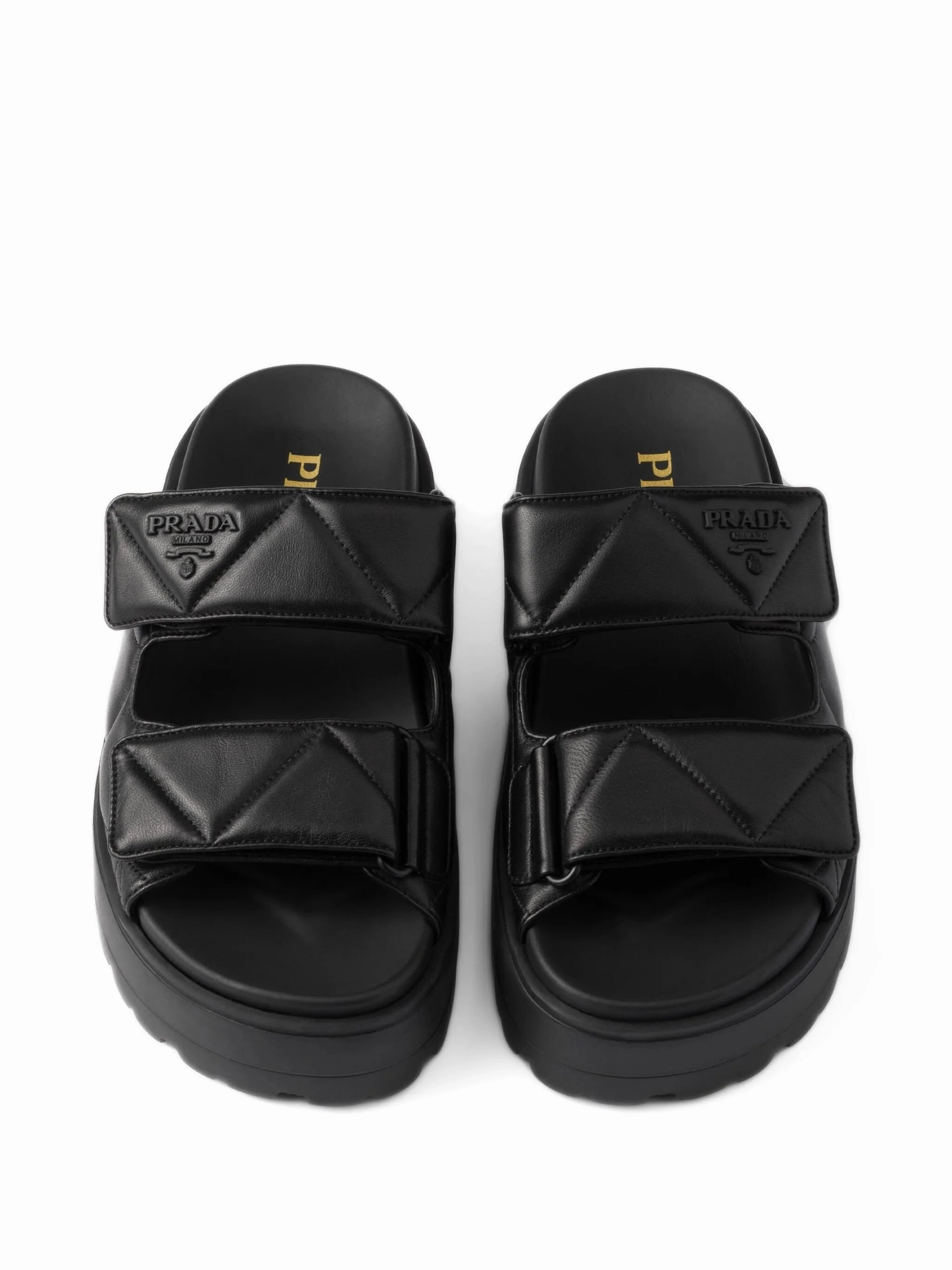 45mm leather slides Hudson Bay Slippers