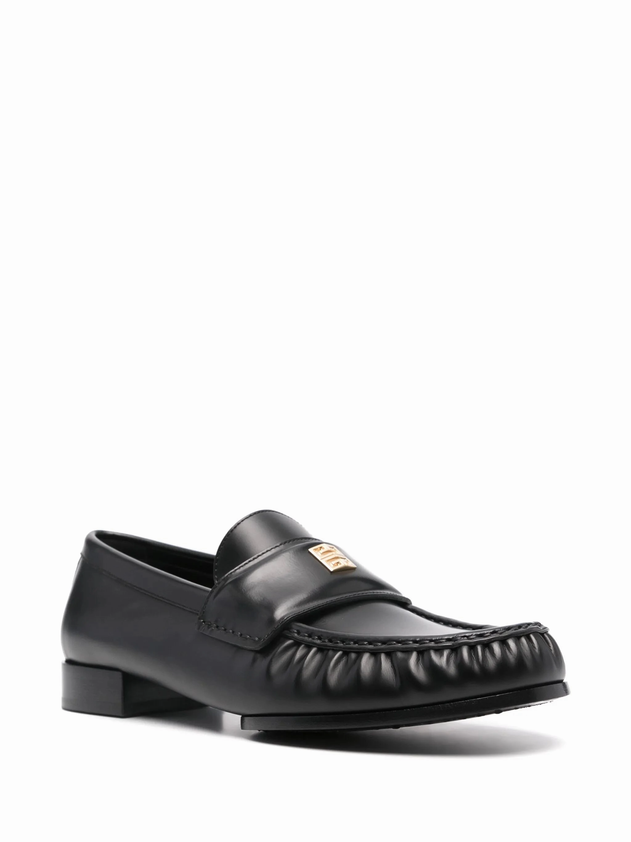 Luxury Italian Loafers 4G-plaque loafers