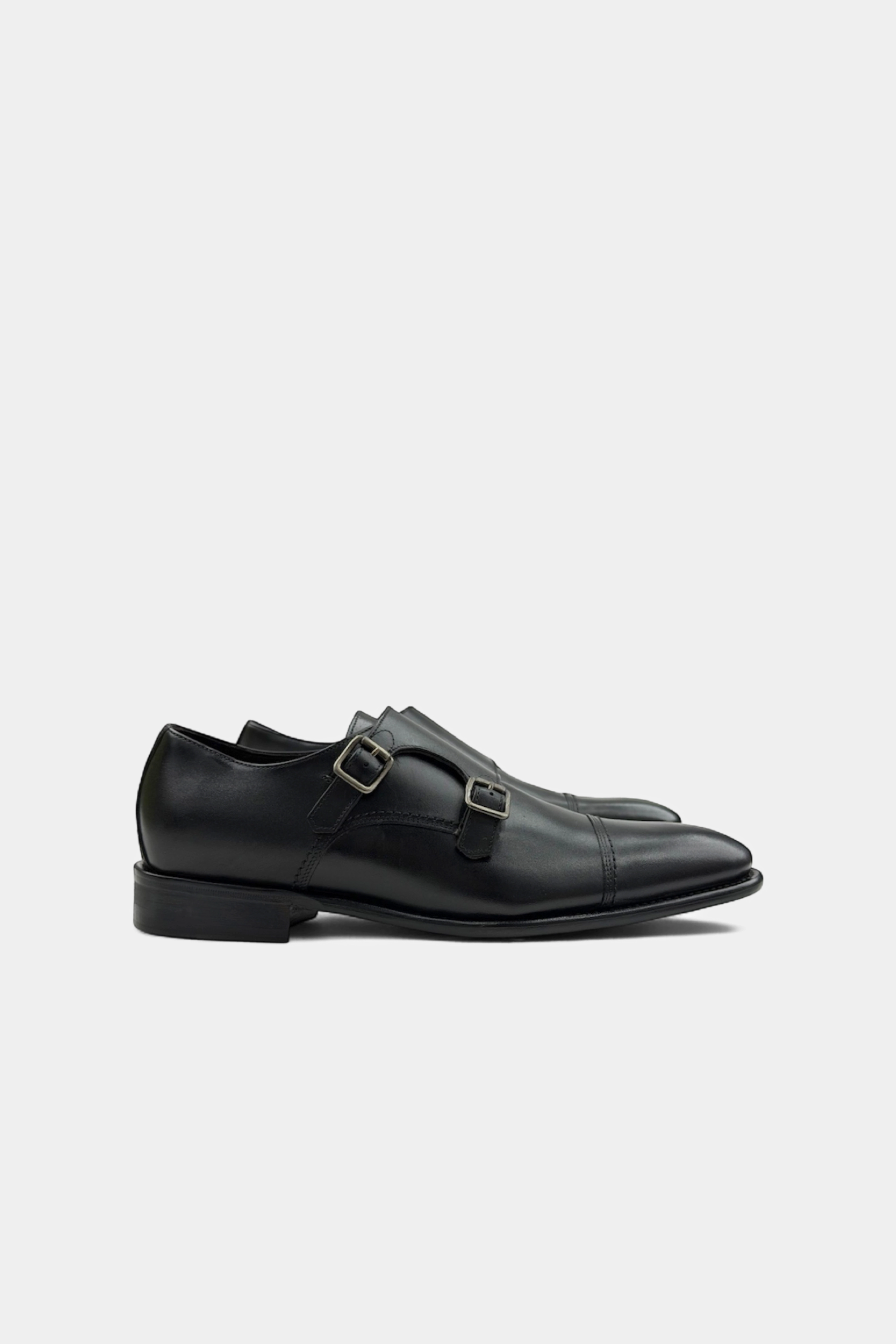 Captoe Oxford 6582 Double Monk Strap Shoes