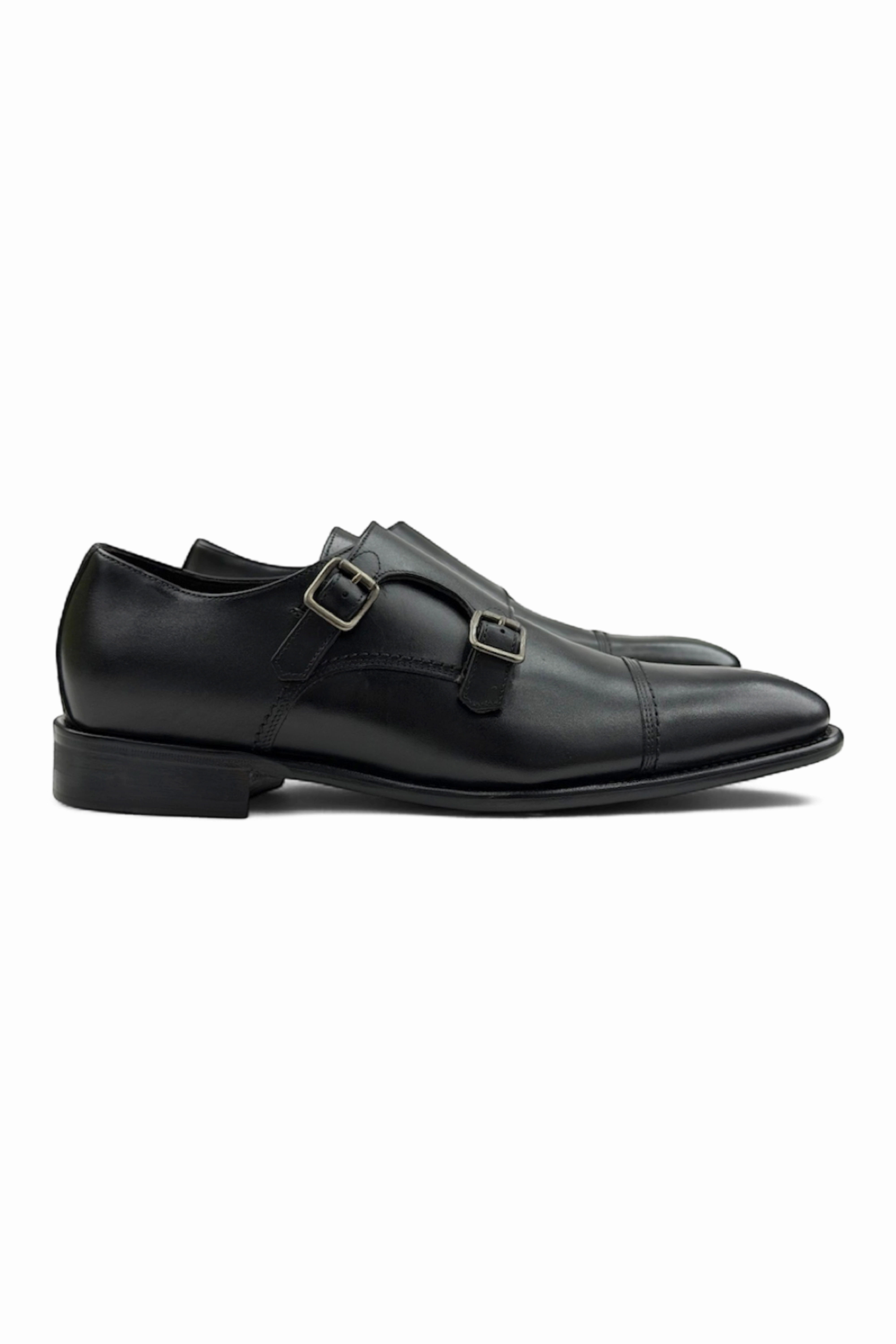6582 Double Monk Strap Shoes 4.zerogrand Oxfords