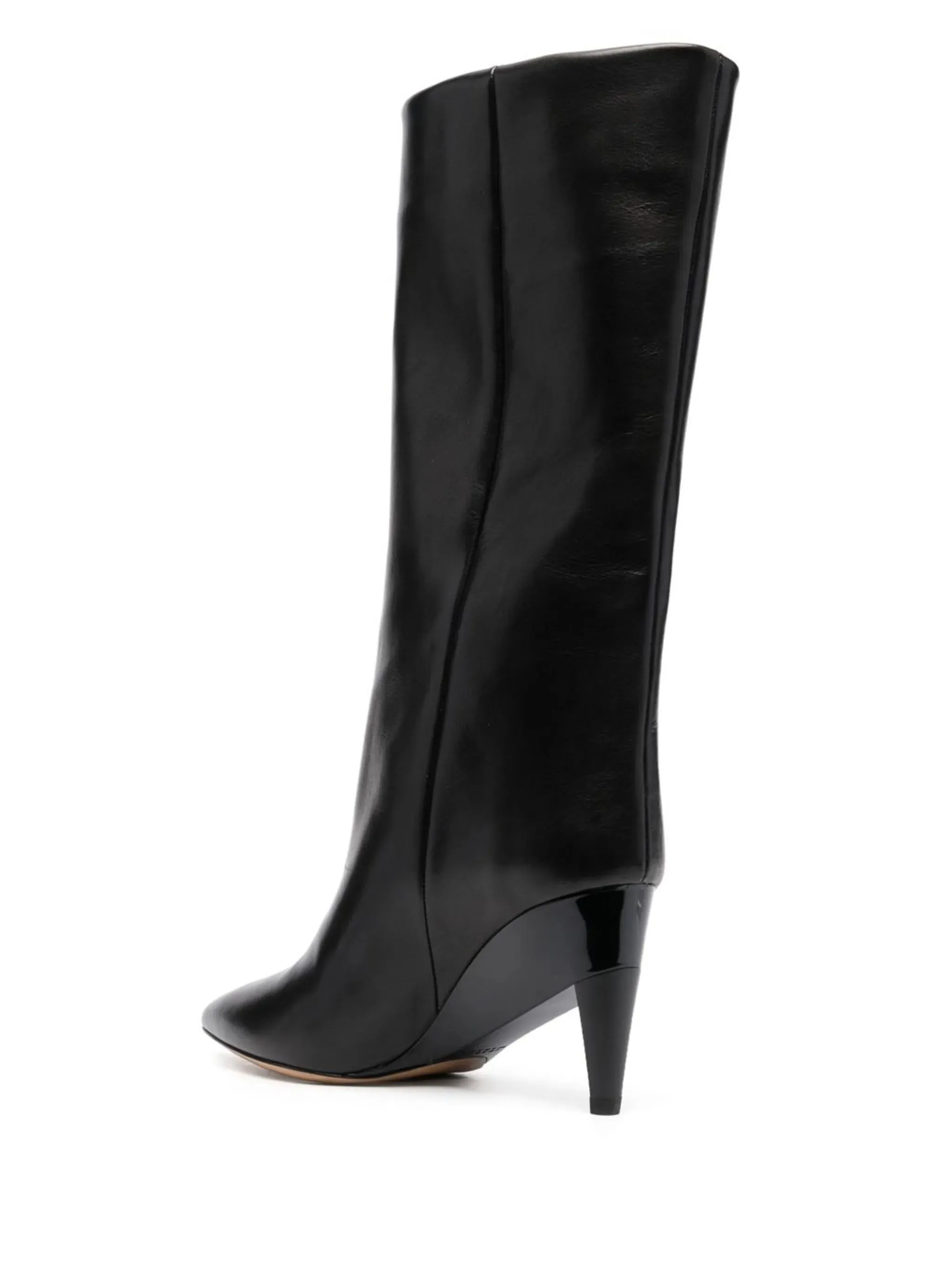 Flat Ankle Boots Without Heel 90mm Liesel leather boots