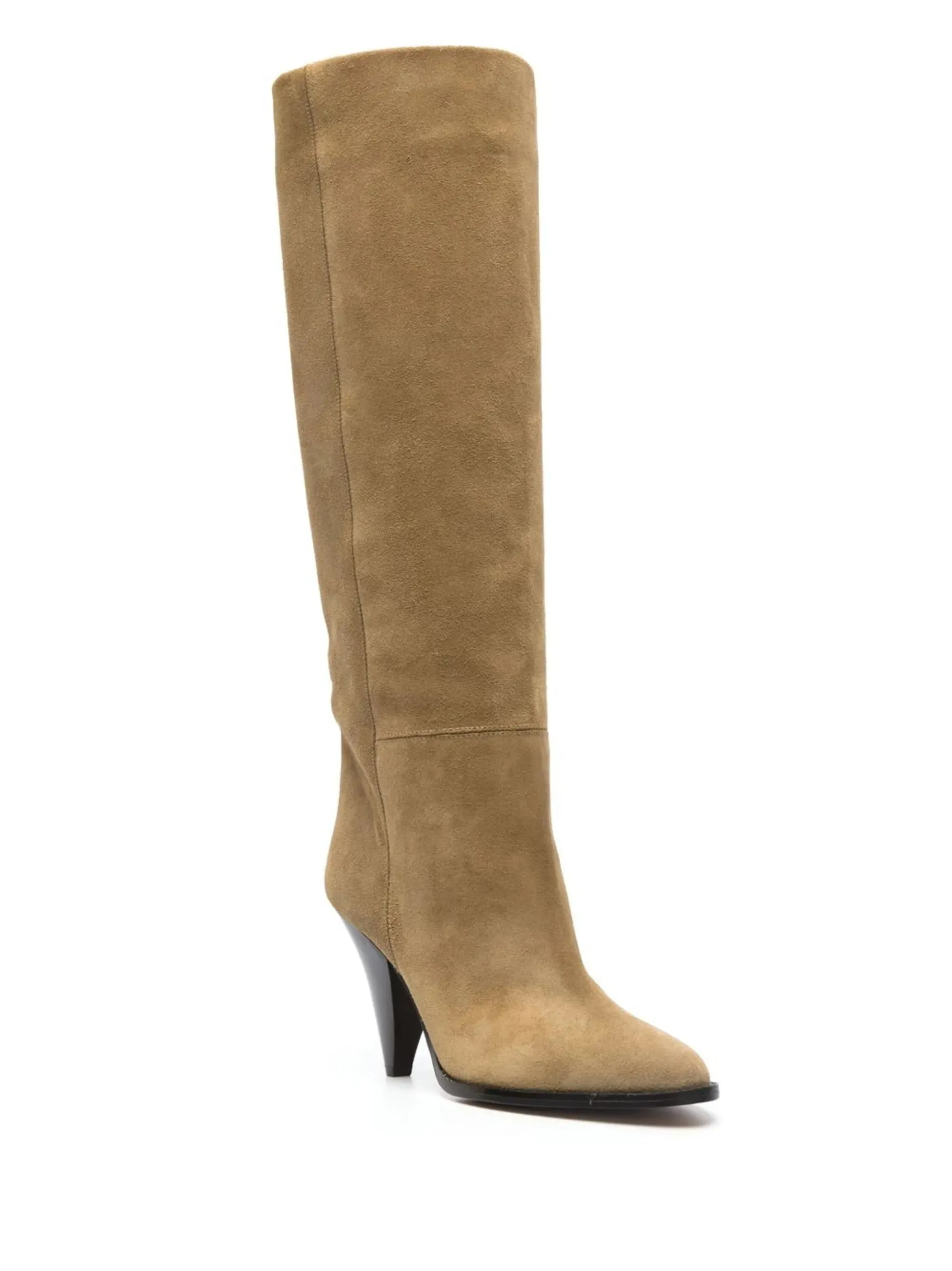 90mm Ririo suede boots Ankle Boots Lace Up Low Heel