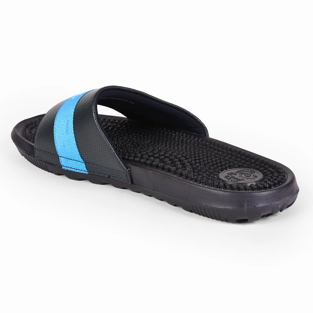 A-HA By Liberty ADAM-7 Navy Blue Slides For Men Winter Slippers