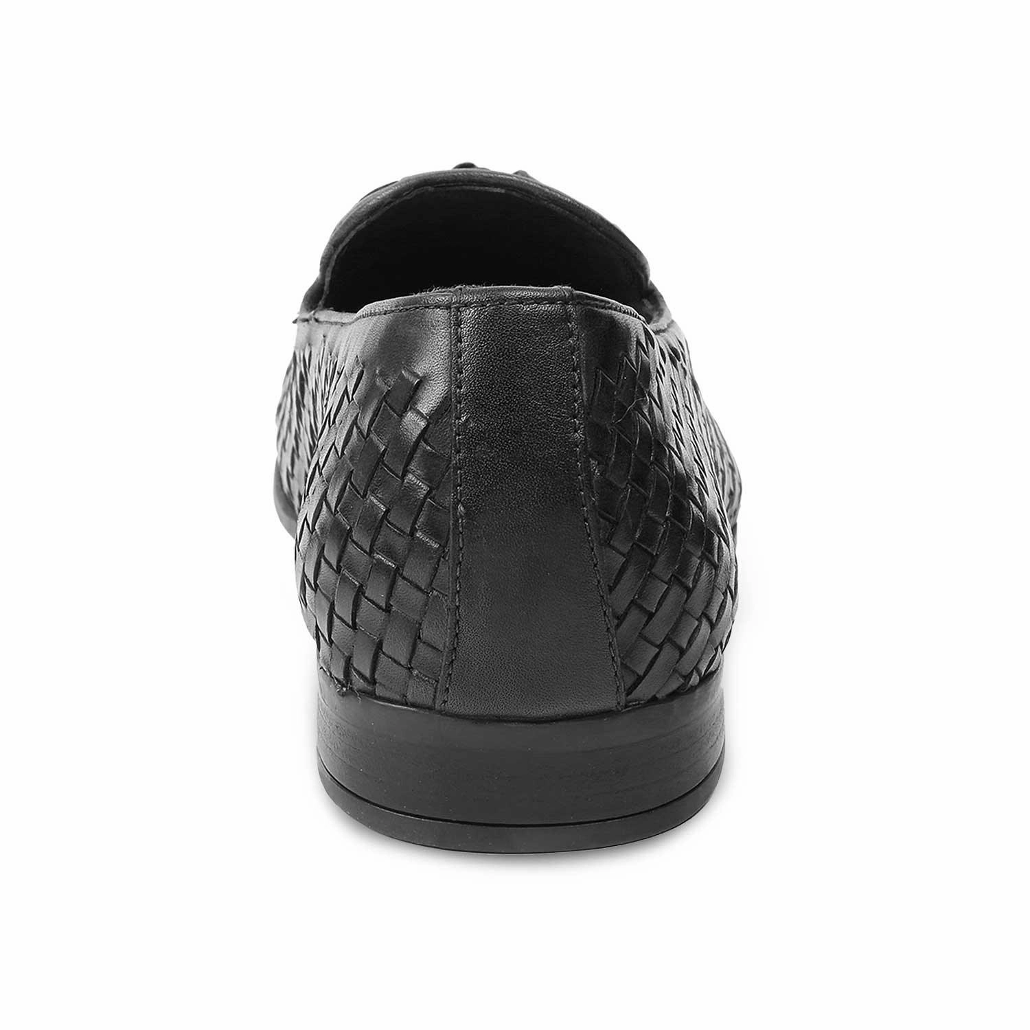 Riali Loafers The Wove New Black Men's Leather Tassel Loafers Tresmode