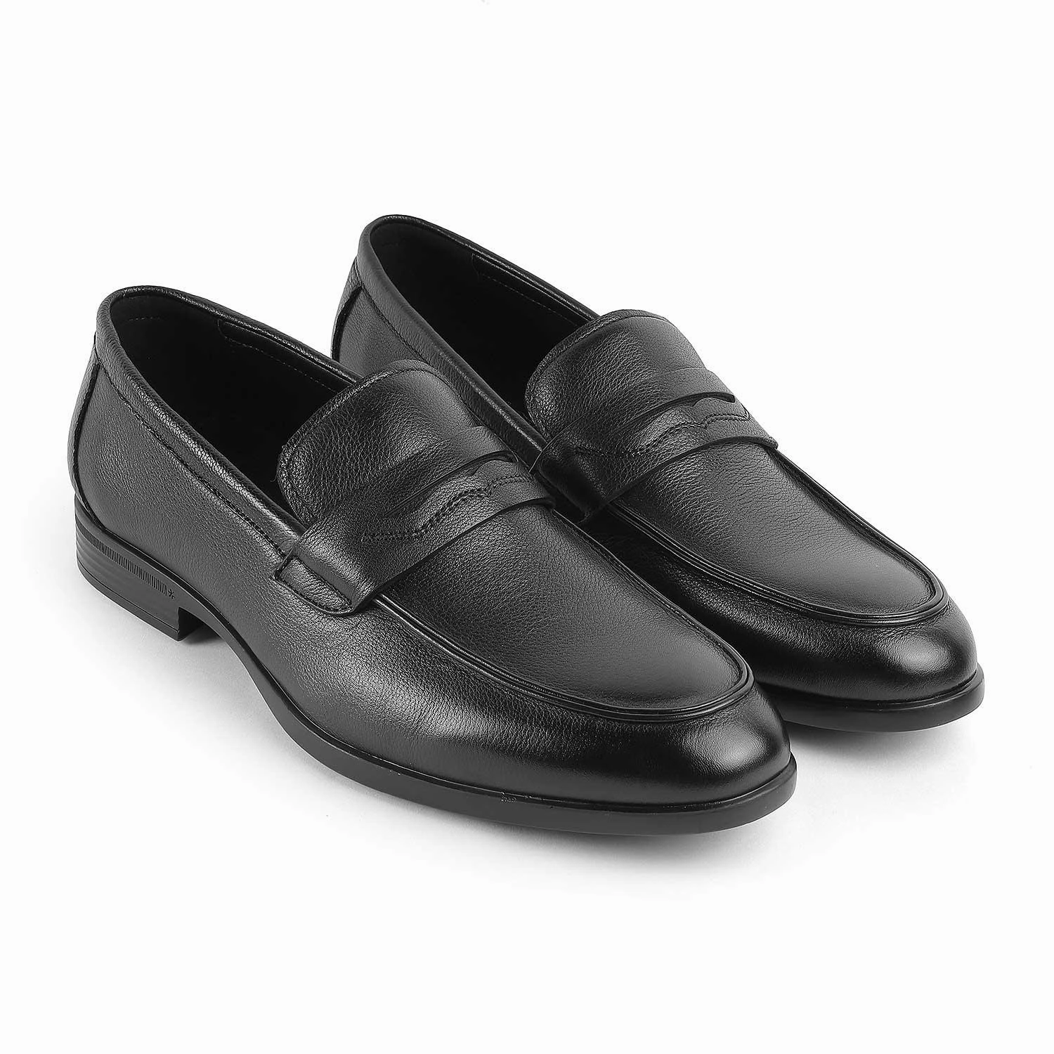 Sizing Loafers Vs Slip Ons Tresmode Yesi Black Men's Leather Penny Loafers
