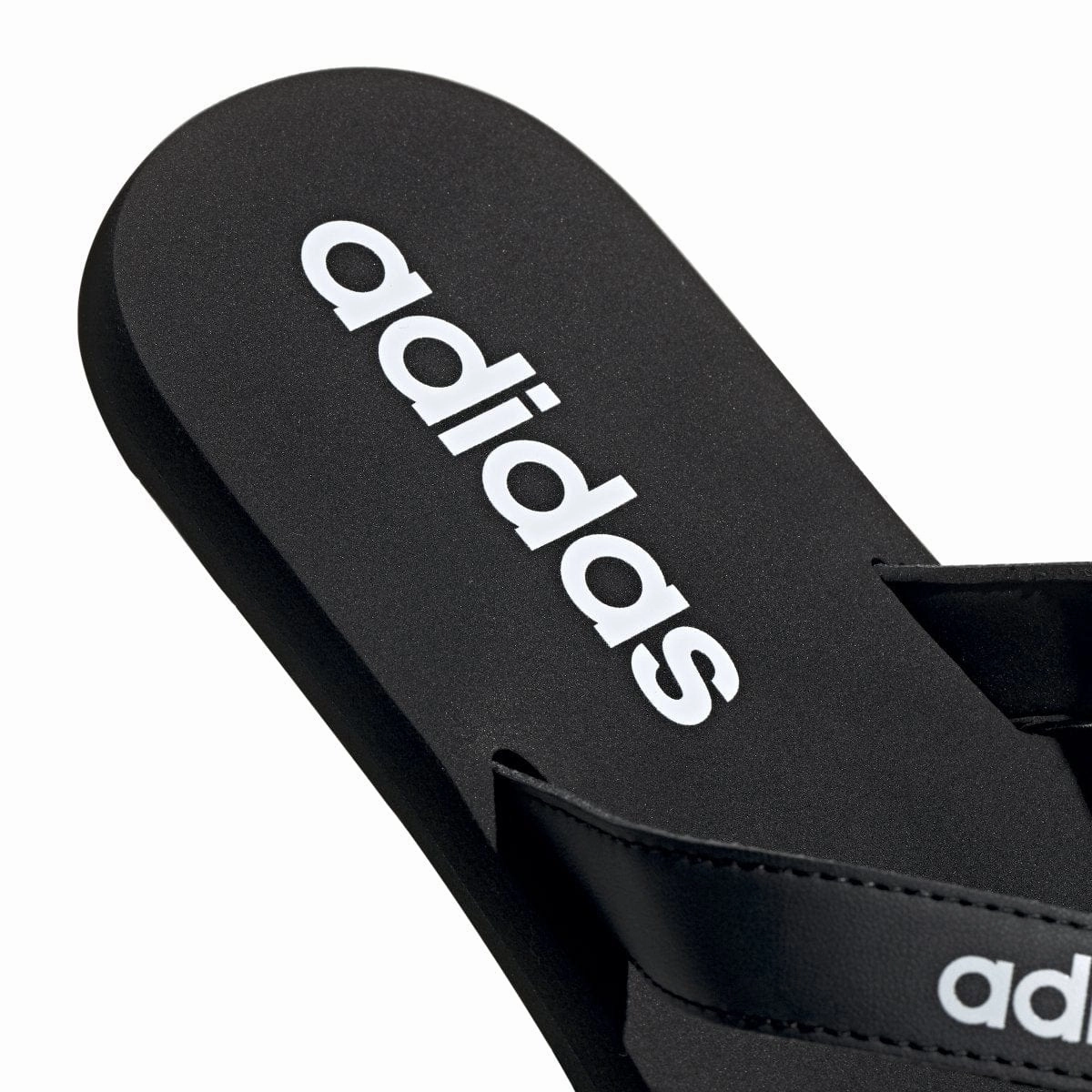 Warmest House Slippers Adidas Unisex Eezay Black Flip-Flop Thongs