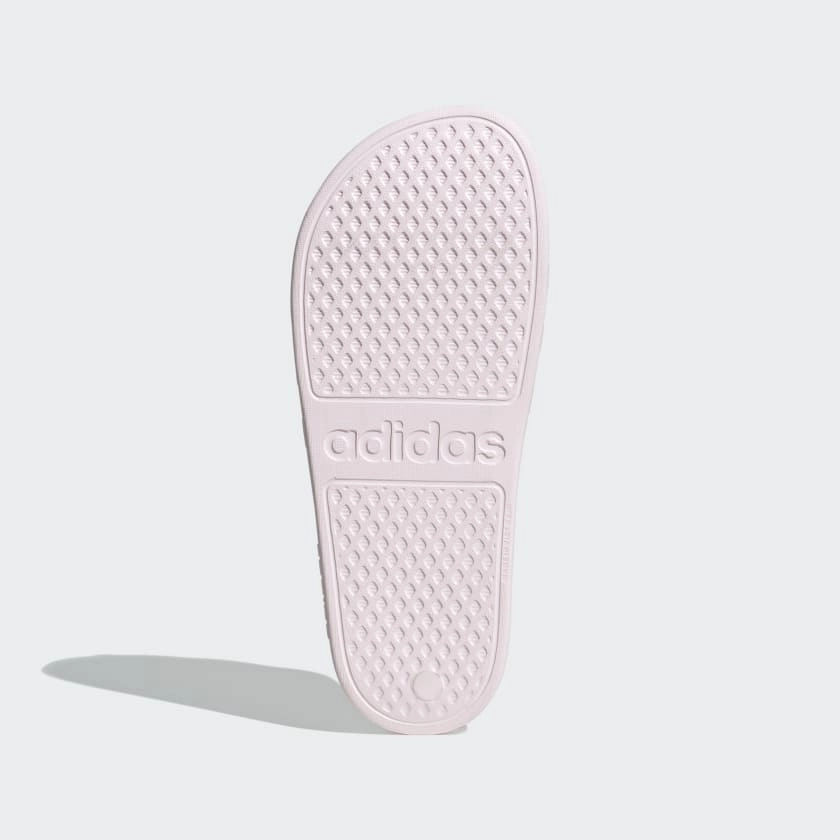 Adidas Women's Adilete Aqua Pink Slides Rubber Bottom Slippers