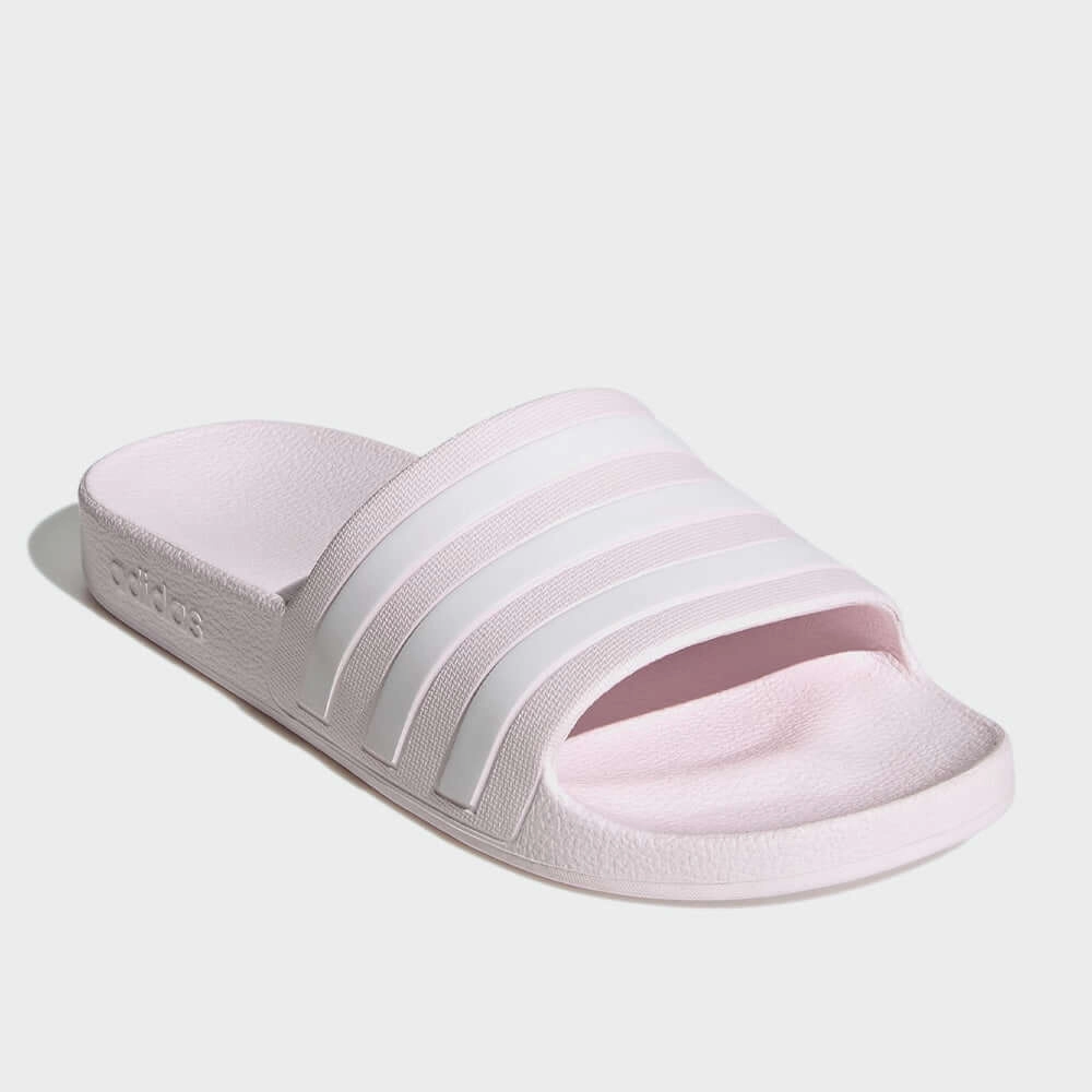 Adidas Womens Adilette Aqua Slides Pink Build A Bear Slippers
