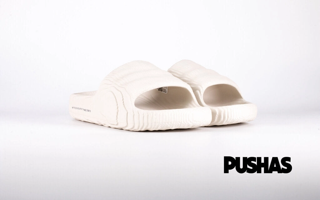 Adilette 22 Slides 'Grey' (2022) Slippers With Embroidery