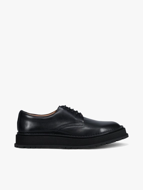 Jeffrey Campbell Oxford Platform Aedi Derby Nero Pelle