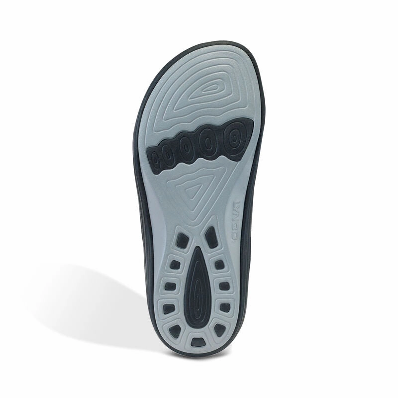 Hamster Slippers Aetrex Mens Bali Orthotic Slides (L9M)