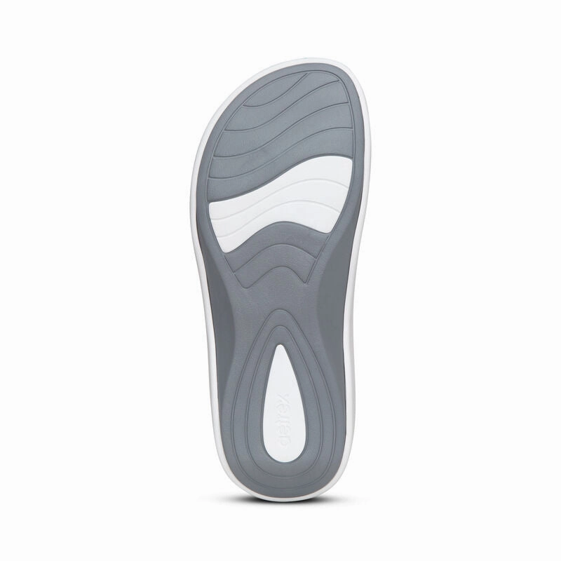 Aetrex Womens Maui Orthotic Flips (L3W) Acorn Slippers Sale