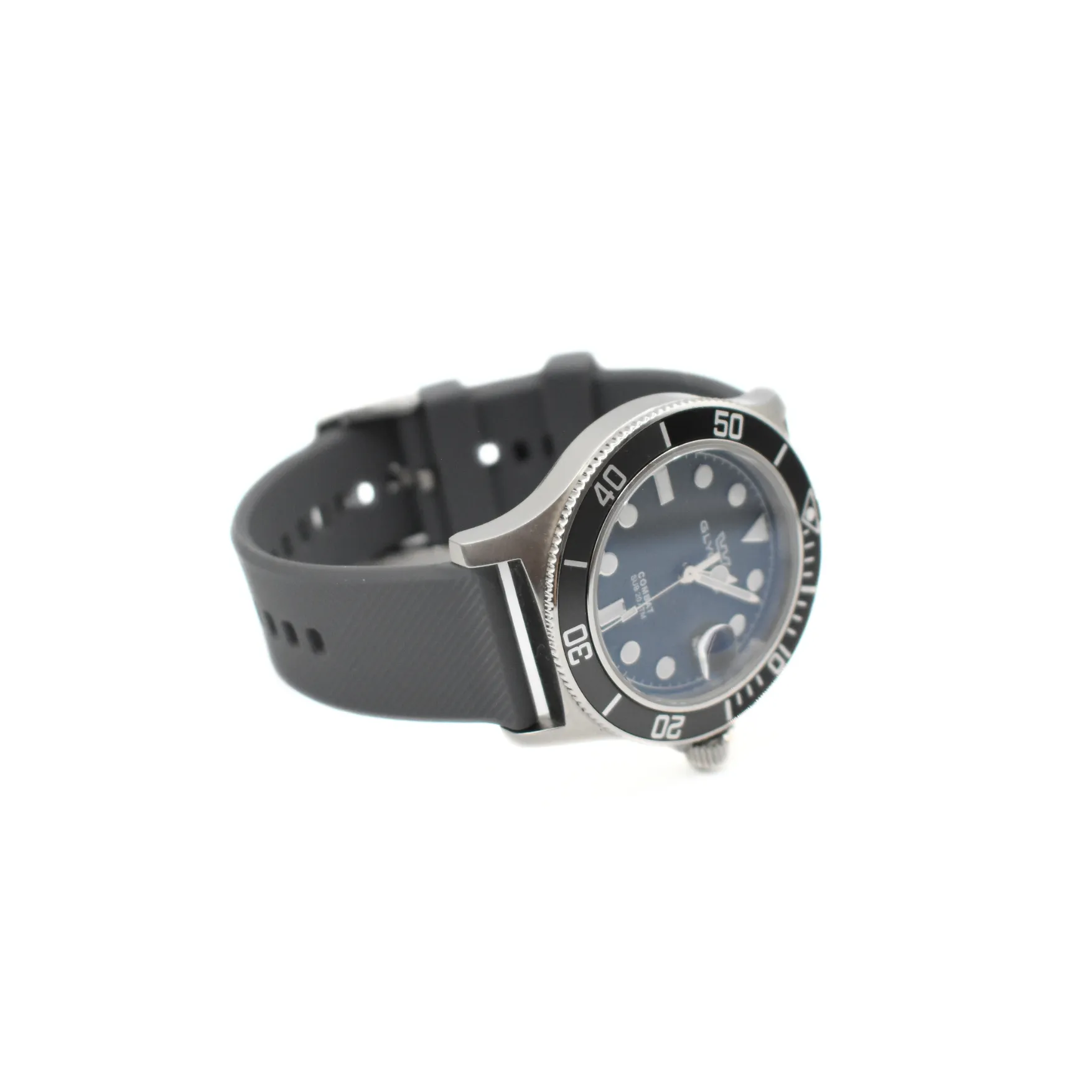 Brown Lace Up Combat Boots Glycine 'Combat' Watch