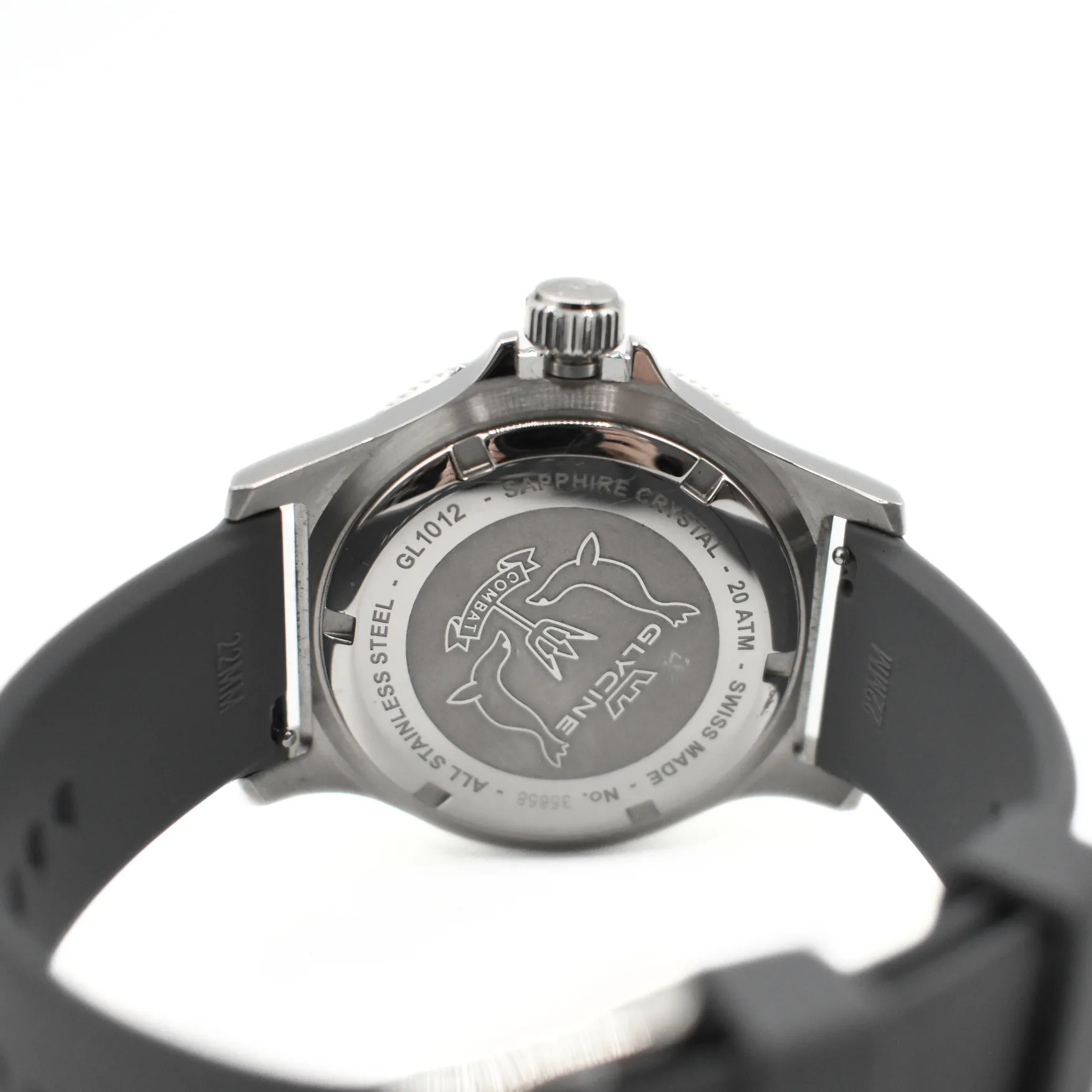 Glycine 'Combat' Watch Major Carly Combat Boot