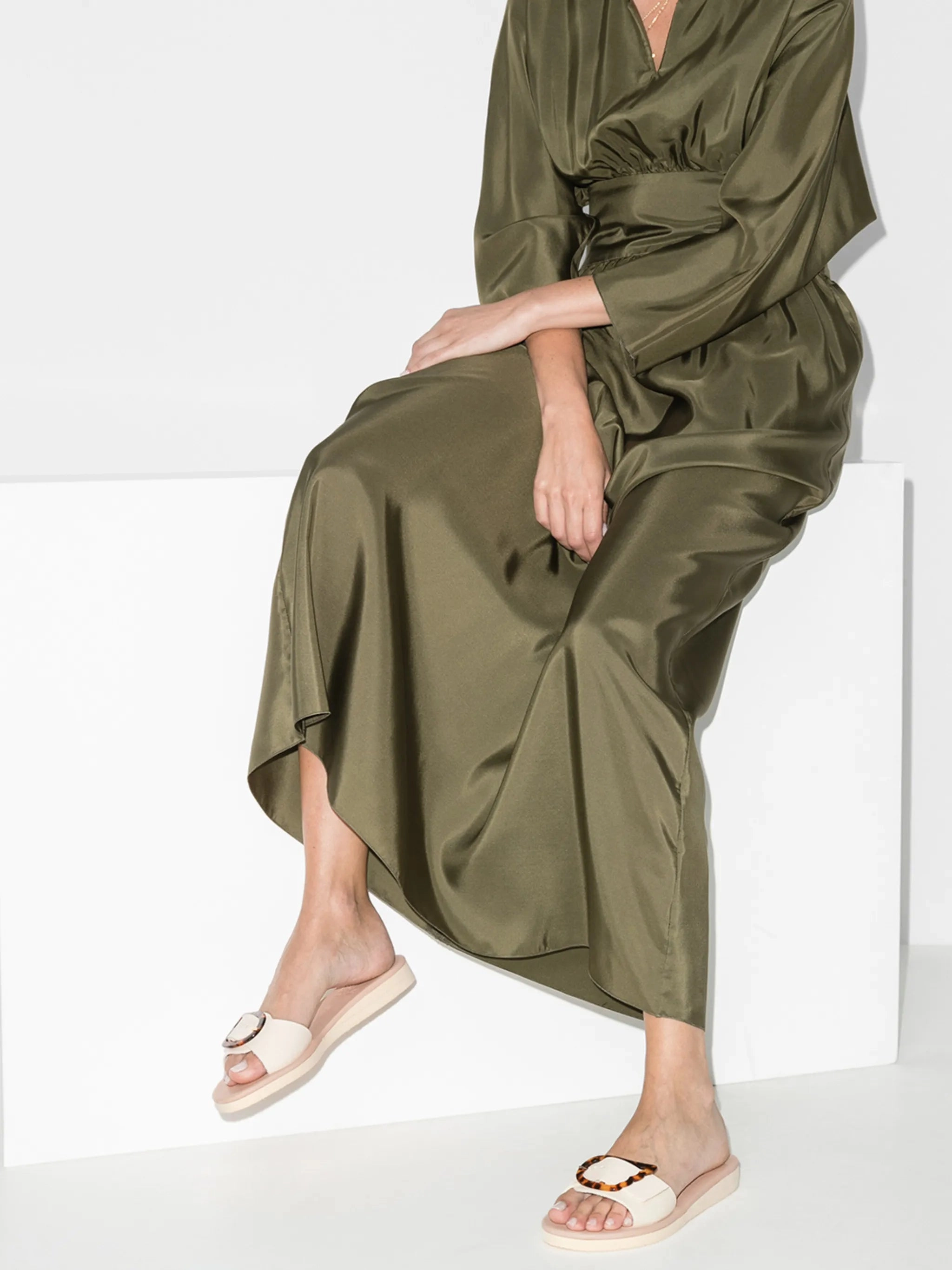 Slippers For Outdoor Aglaia leather slides