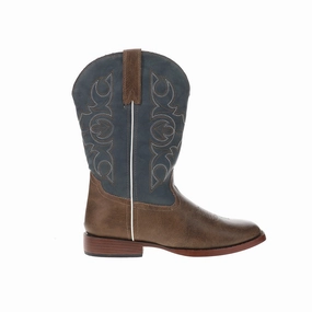 Ainsley Embroidered Square Toe Cowboy Boots (Little Kid-Big Kid) Cowboys Boots Near Me
