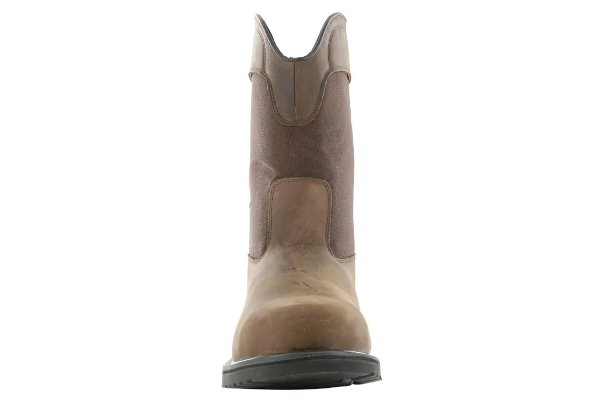 Hoss Buck Wellington Steel Toe Boot Cascade Work Boots