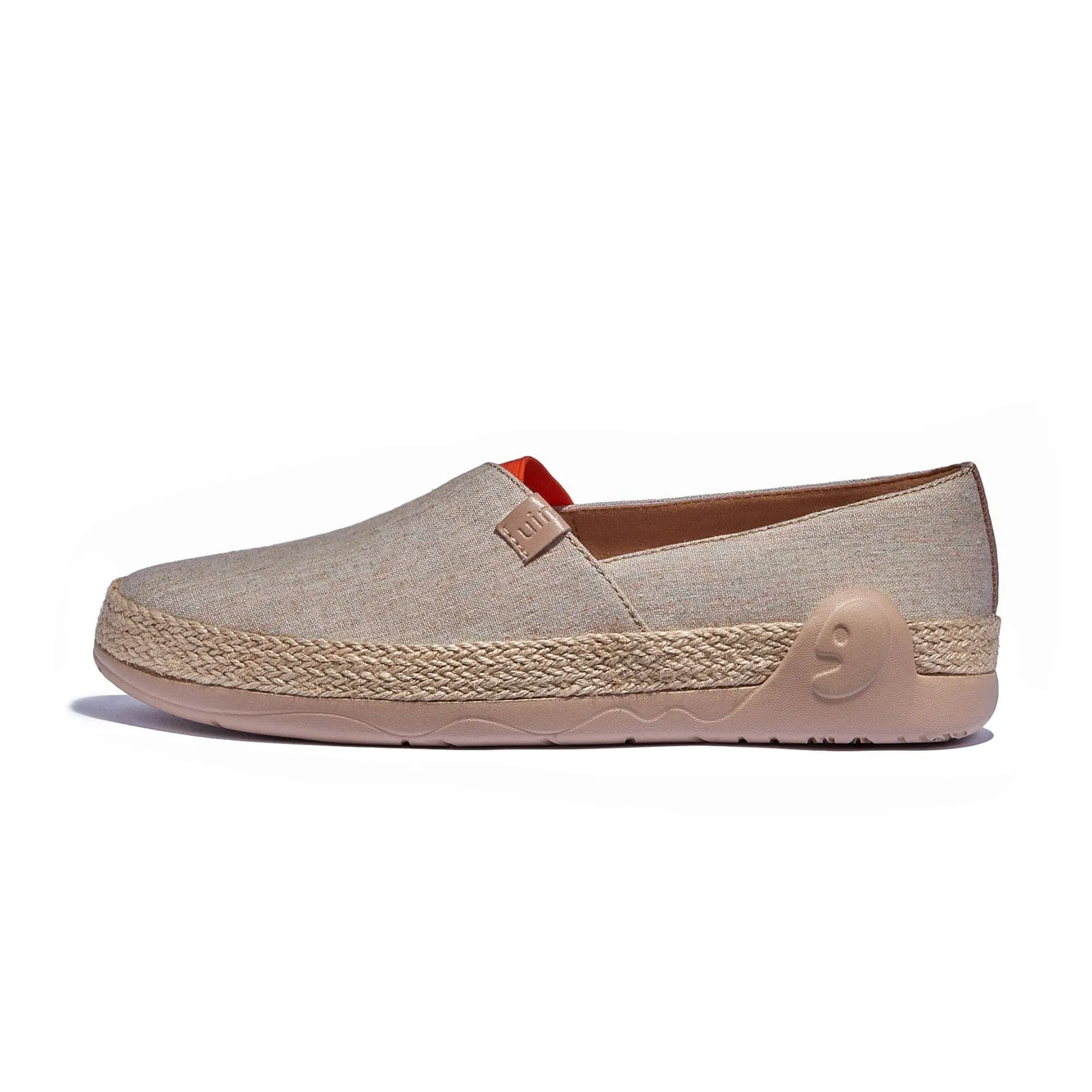 Rainbow Espadrille Wedges Light Khaki Marbella I Women