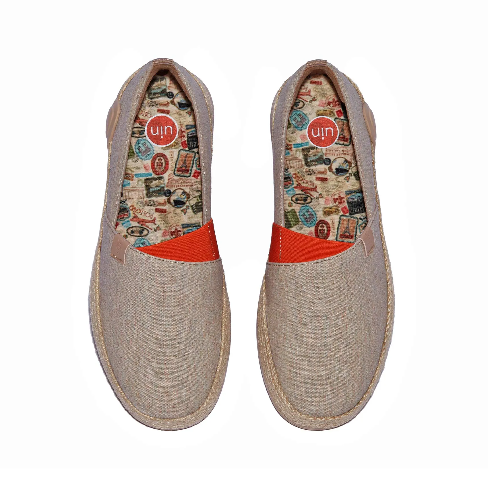 Light Khaki Marbella I Women Derby Espadrille