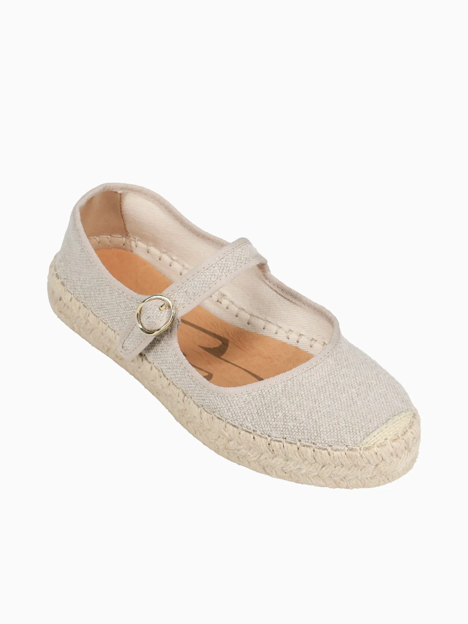 Alicia Natural Lino Viejo Steve Madden Espadrille Heels