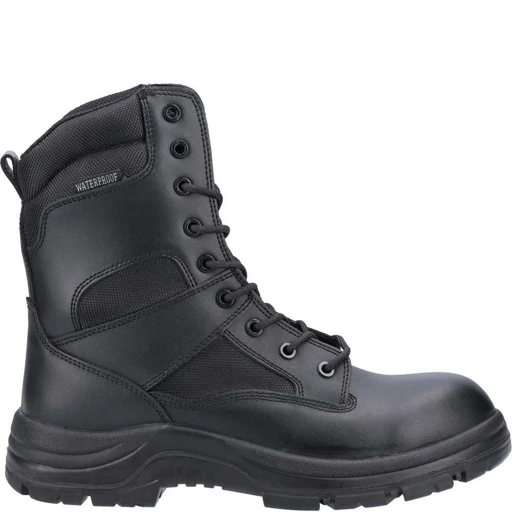 Amblers Safety Combat Hi-Leg Waterproof Metal Free Boot Combat Boots Platform