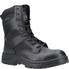 Combat Boots With Wide Toe Box Amblers Safety Combat Hi-Leg Waterproof Metal Free Boot