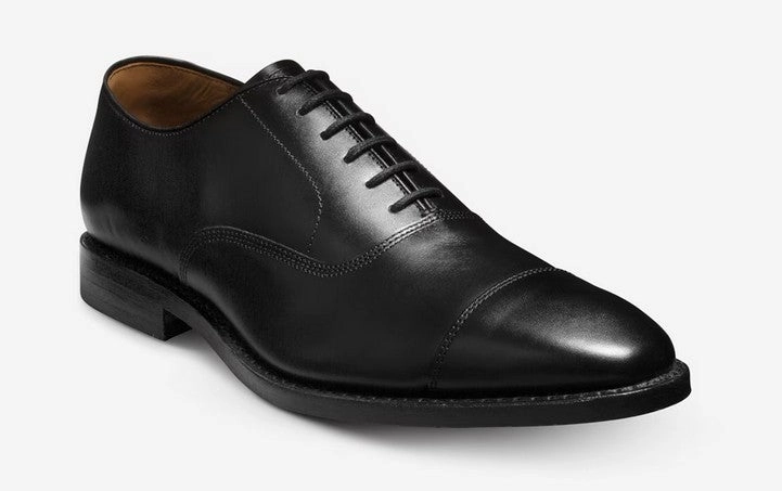 Allen Edmonds Park Avenue Black Captoe Define Oxford Shoe