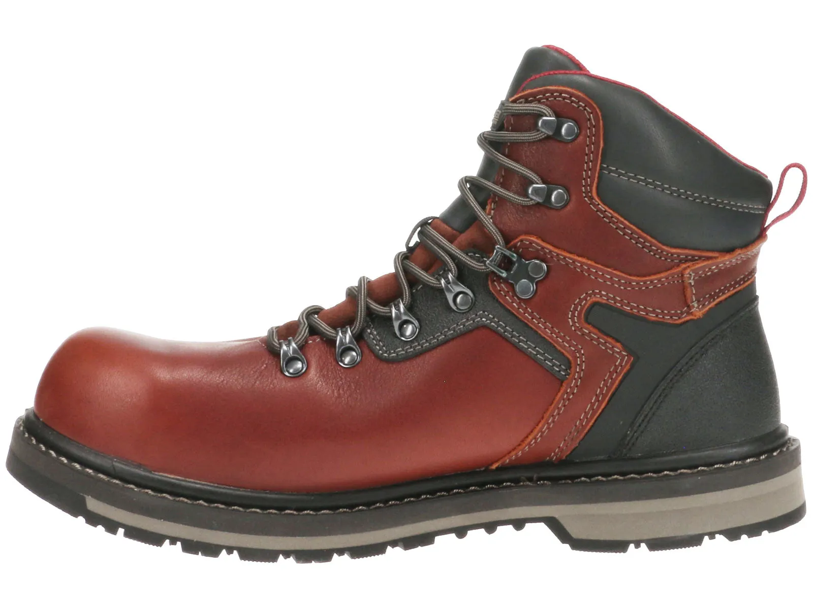 Avenger Blacksmith Safety Toe Boot Brown Best Boa Work Boots