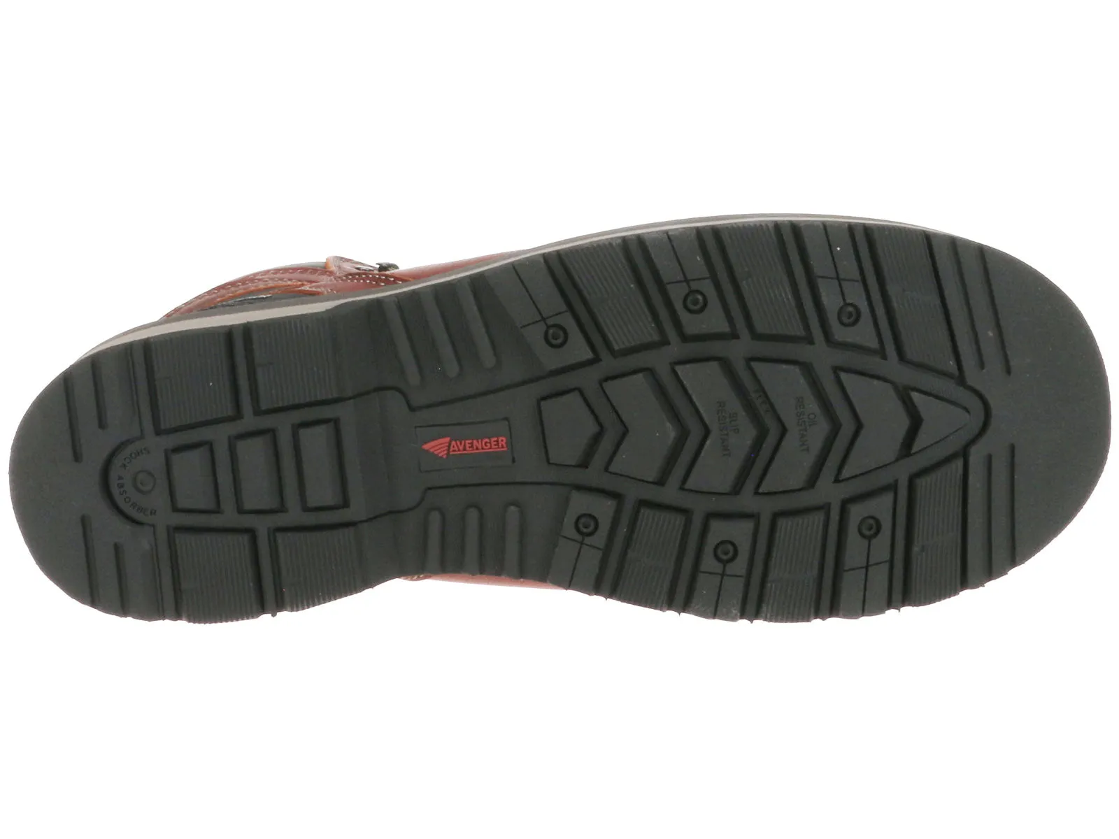 Most Cushioned Work Boots Avenger Blacksmith Safety Toe Boot Brown