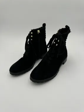 Boots Combat By Kate Spade In Black, Size: 8 High Heeled Combat Boots