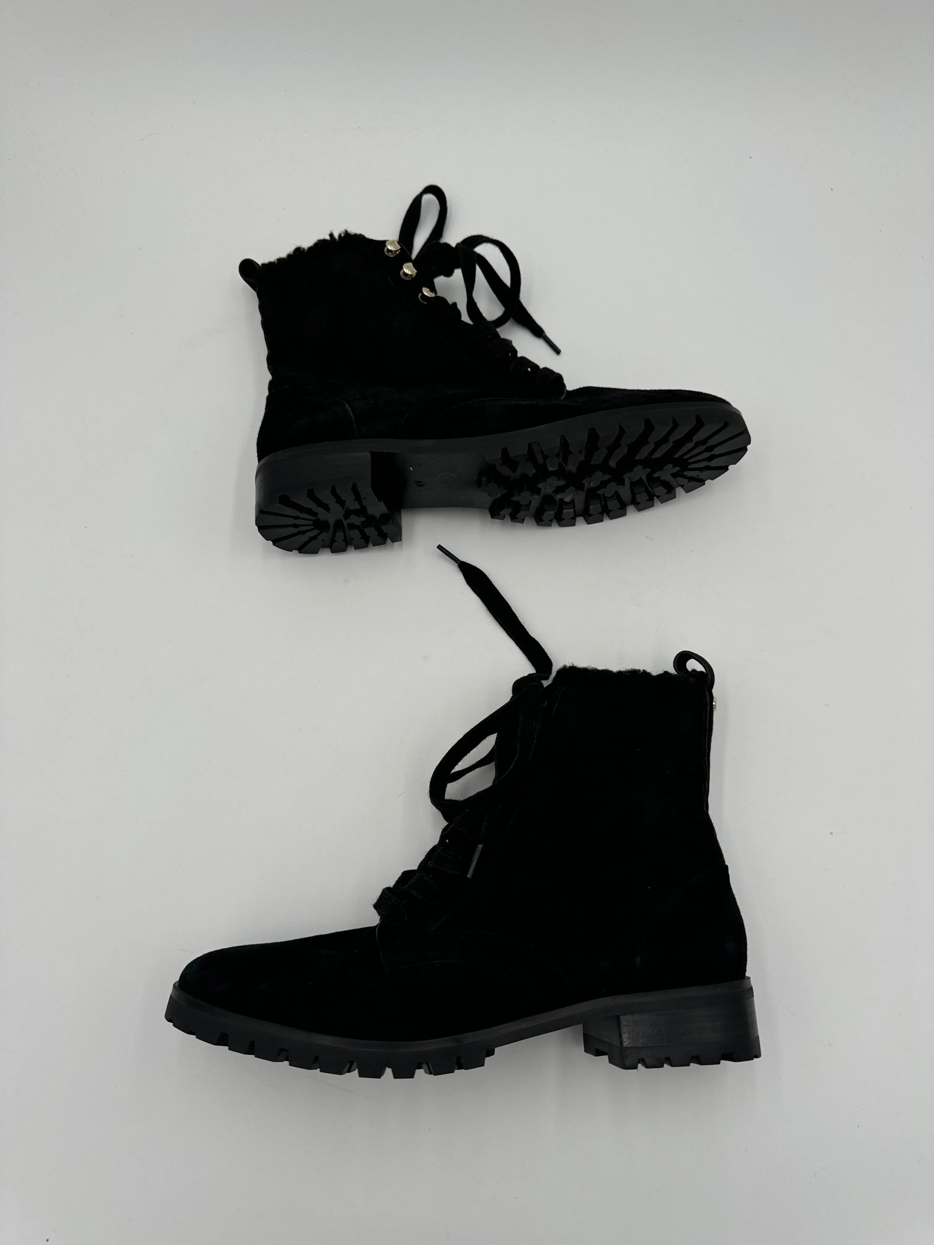 Boots Combat By Kate Spade In Black, Size: 8 Combat Boots With Gold