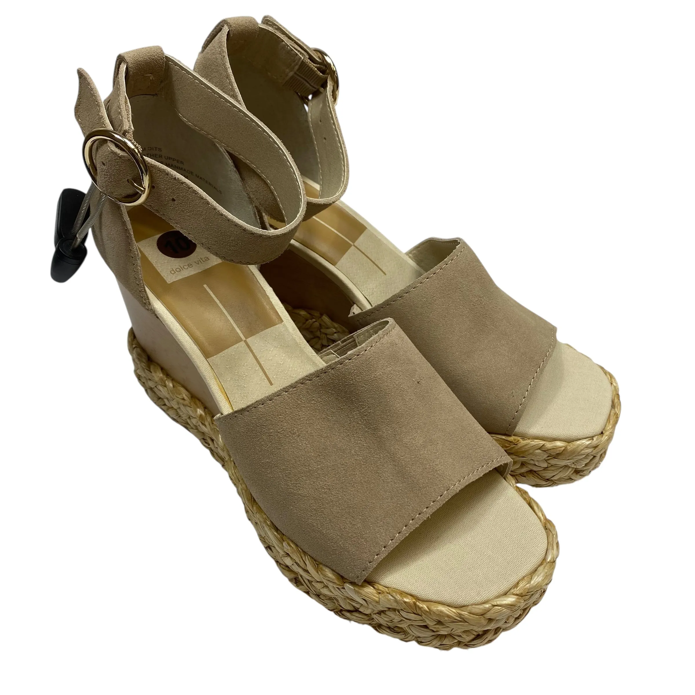 Shoes Heels Wedge By Dolce Vita In Tan, Size:10 Unlisted High Heels