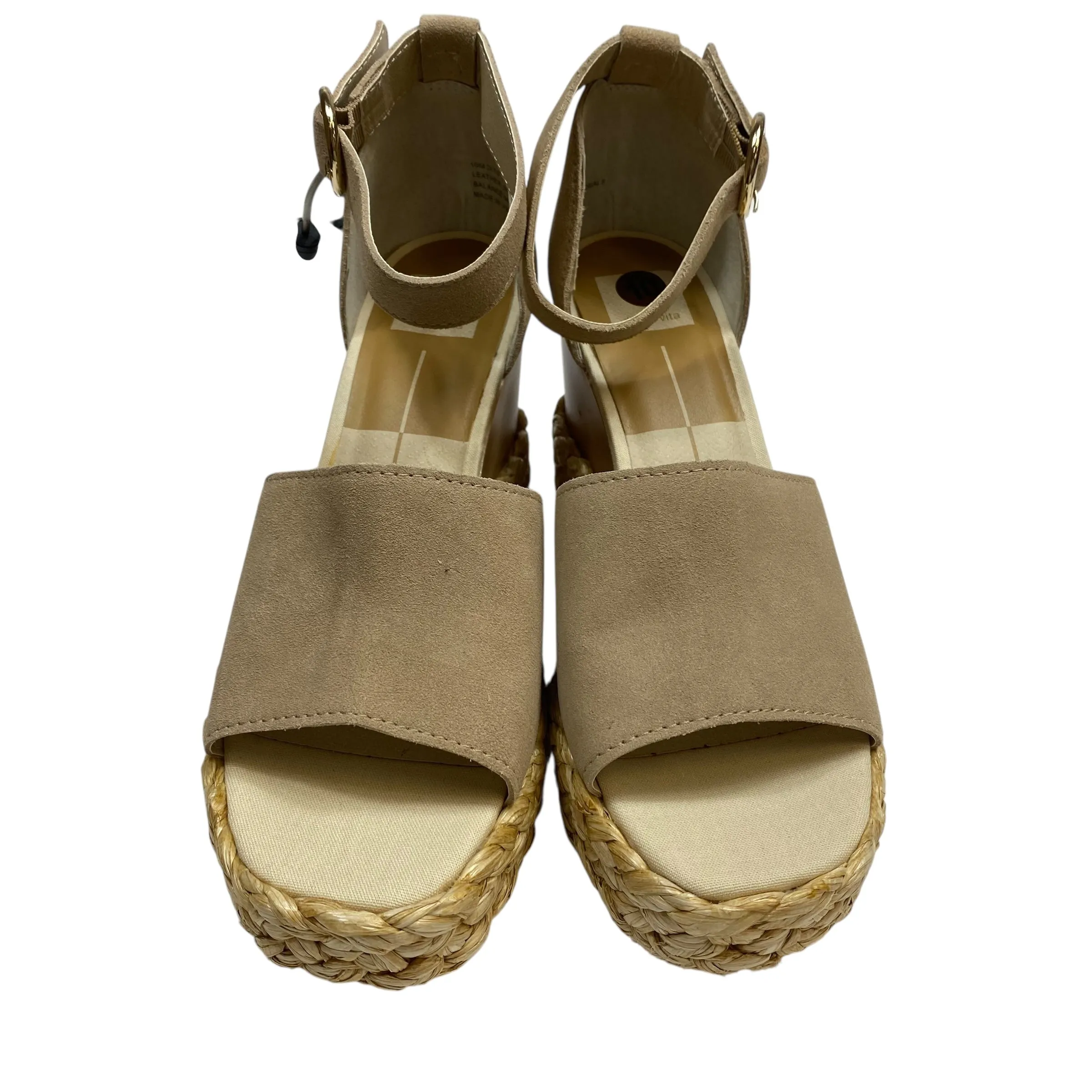 High Heels With Platforms Shoes Heels Wedge By Dolce Vita In Tan, Size:10