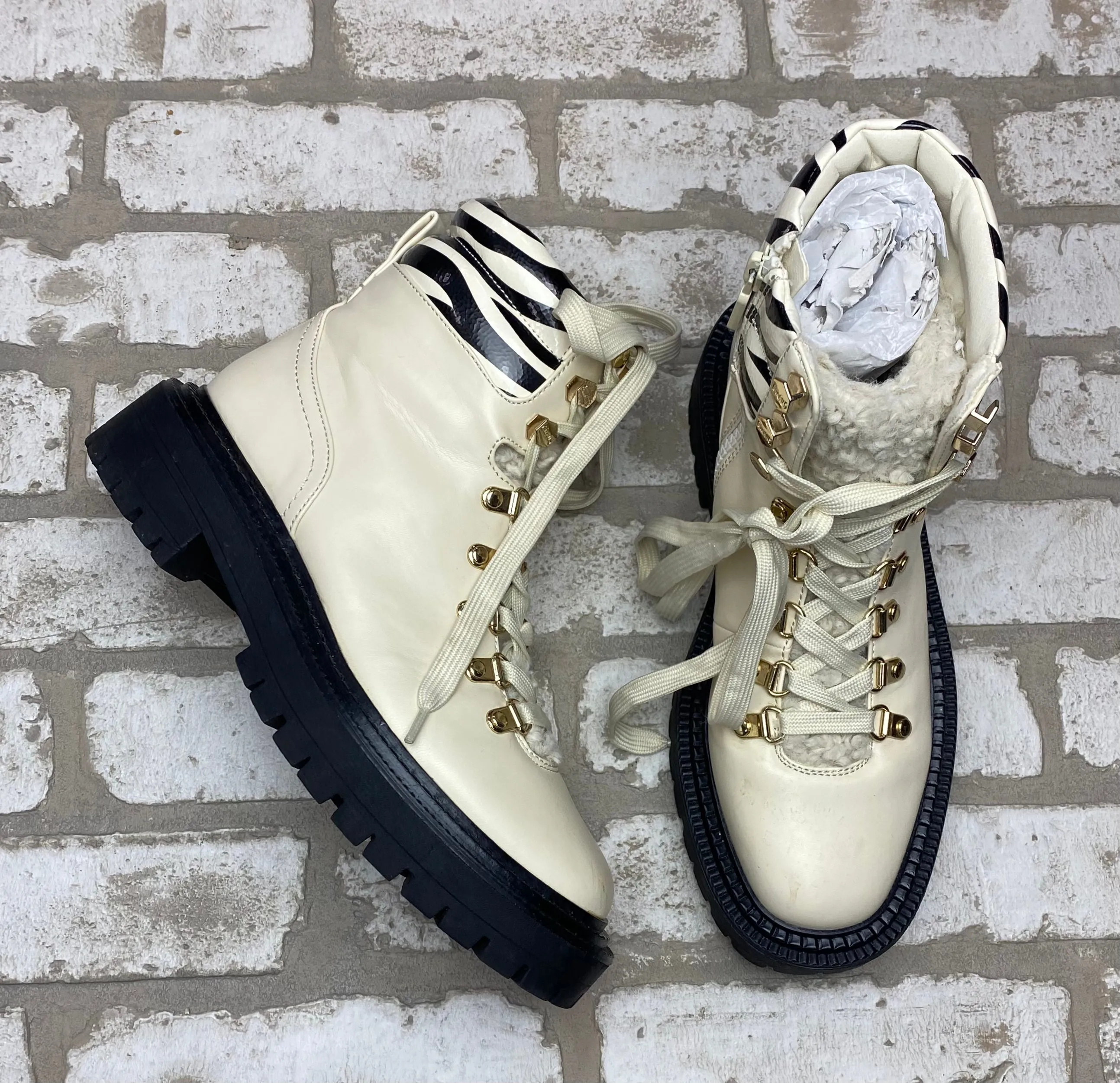 Circus Sam Edelman Combat- (Size 8) Short Lace Combat Boots