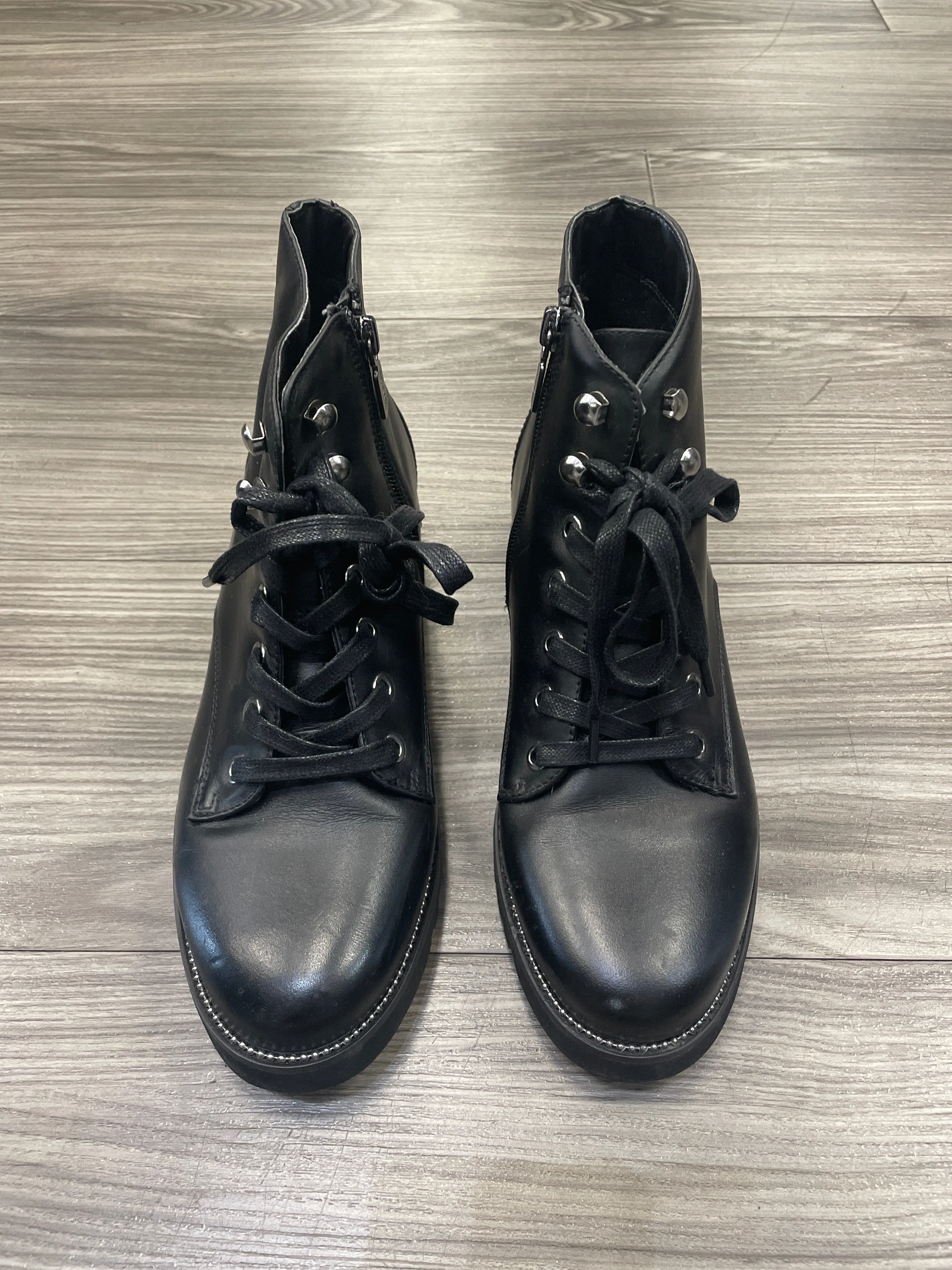 Boots Combat By Blondo In Black, Size: 8.5 Ladder Lace Combat Boots