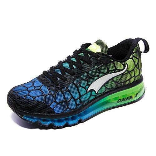 Nike Size Running Shoes Onemix Lightweight Air Cushion Sport Running Shoes Sky Blue Green Size 9.5