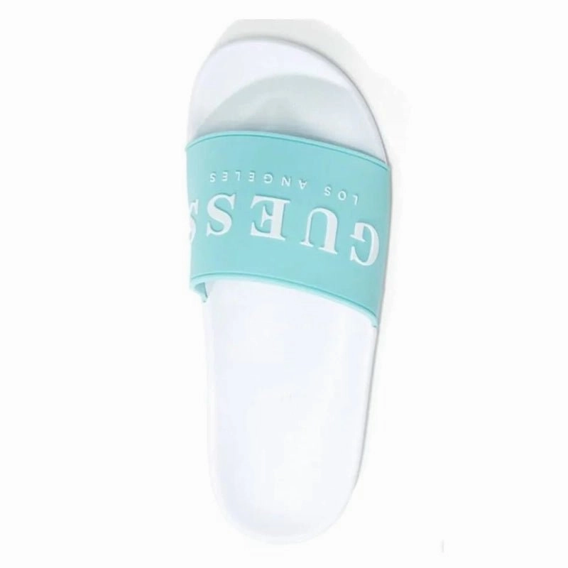 Swords And Slippers GUESS Angelea Logo Pool Slides WOMEN SLIPPER SL14