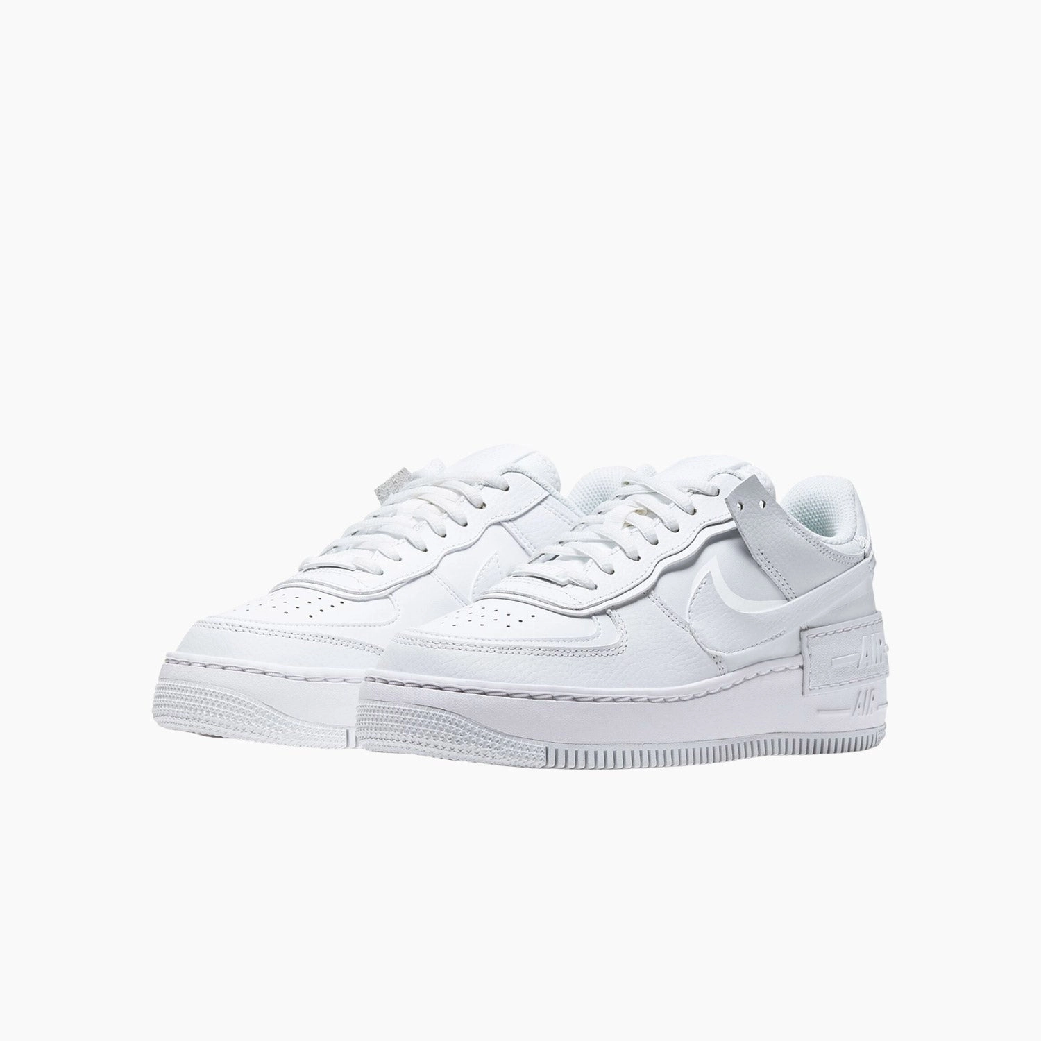All White Nike Shoes Women's Nike Air Force 1 Shadow