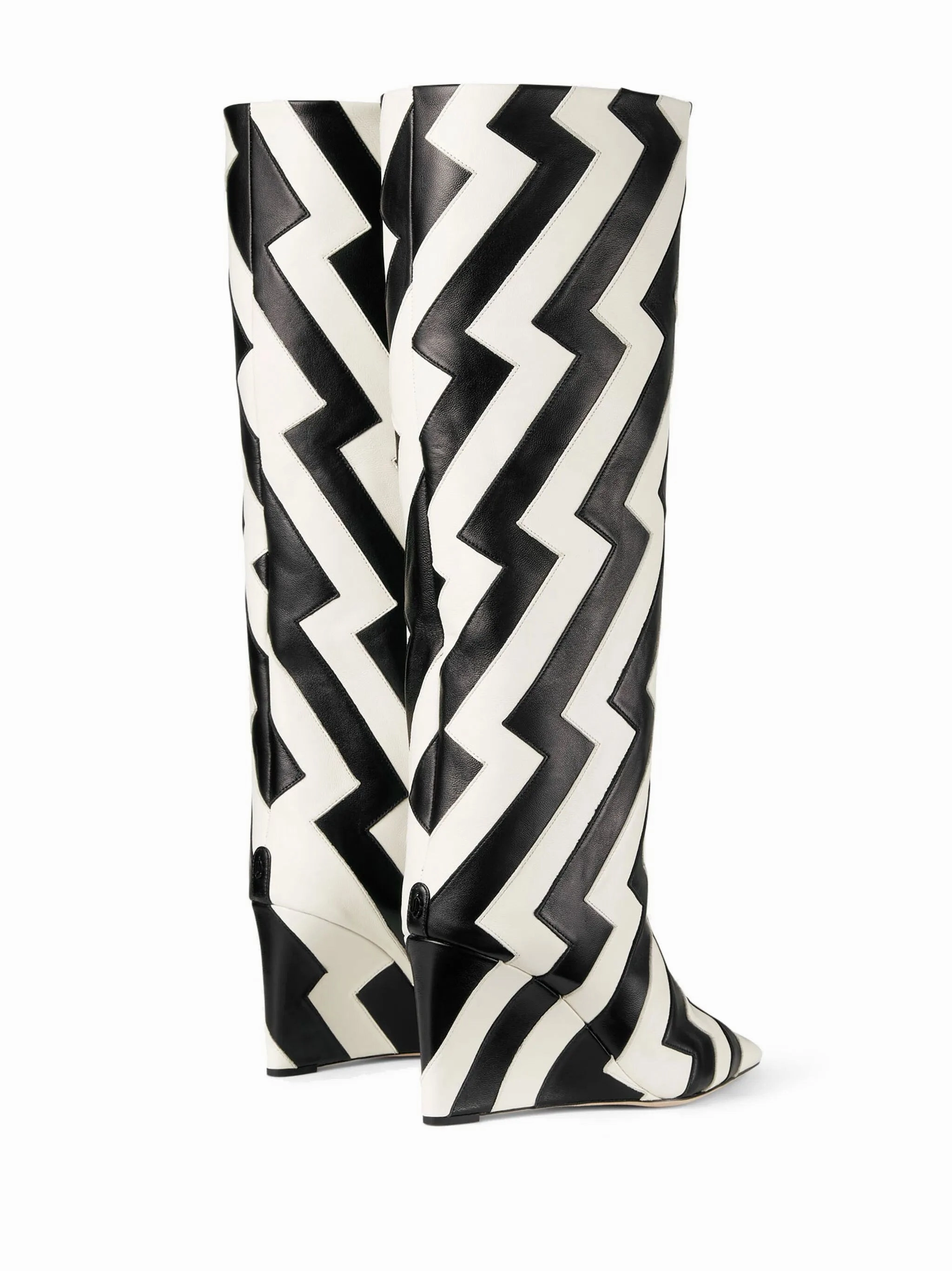 Blake 85mm leather boots Bevan Strappy Chunky Flat Ankle Boots