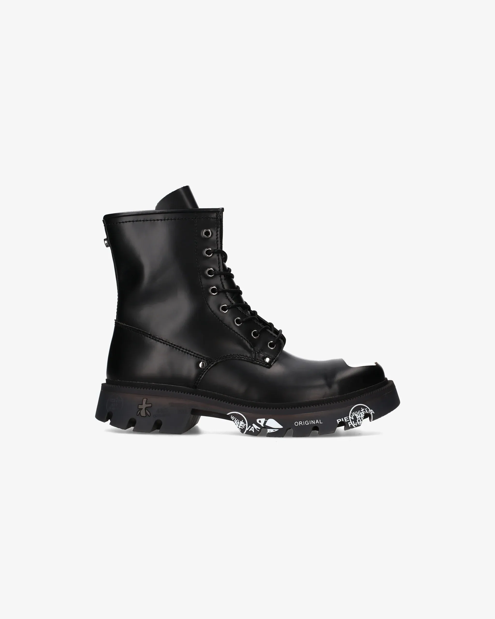 Combat Boots Side View Ankle Boots Brixton 461