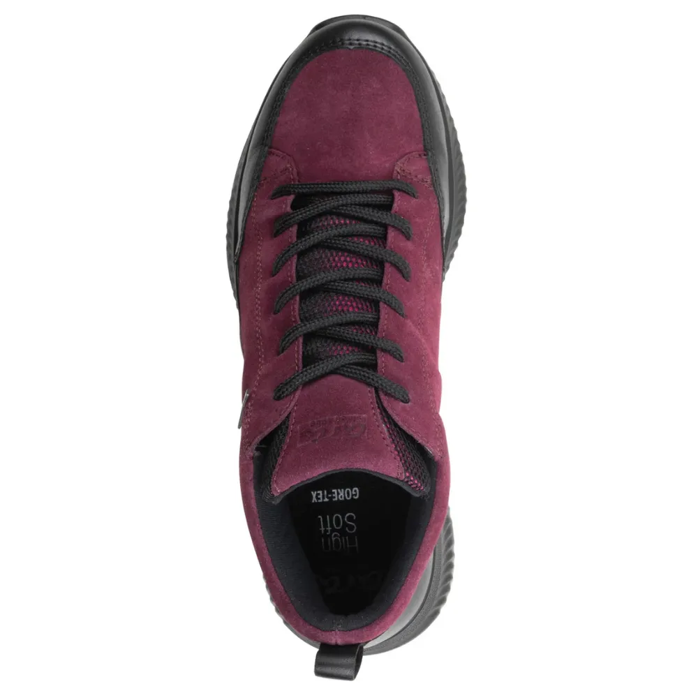 Timberland White Ledge Mid Insulated Waterproof Hiking Boot Ara Highland GORE-TEX Berry Suede Hiker Bootie (Women's)