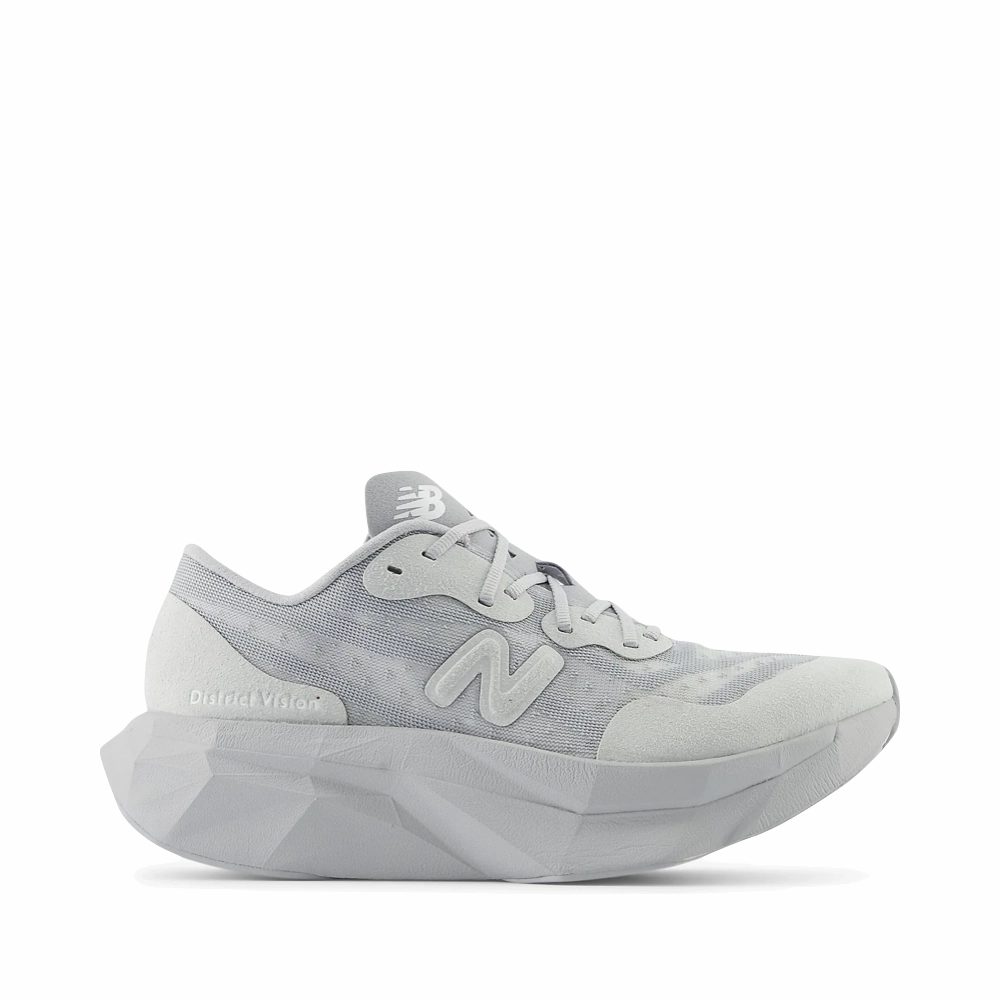 New Balance Men's District Vision x New Balance FuelCell SuperComp Elite v4 Sneaker in Aluminum Grey New Balance Shoe Laces Replacement