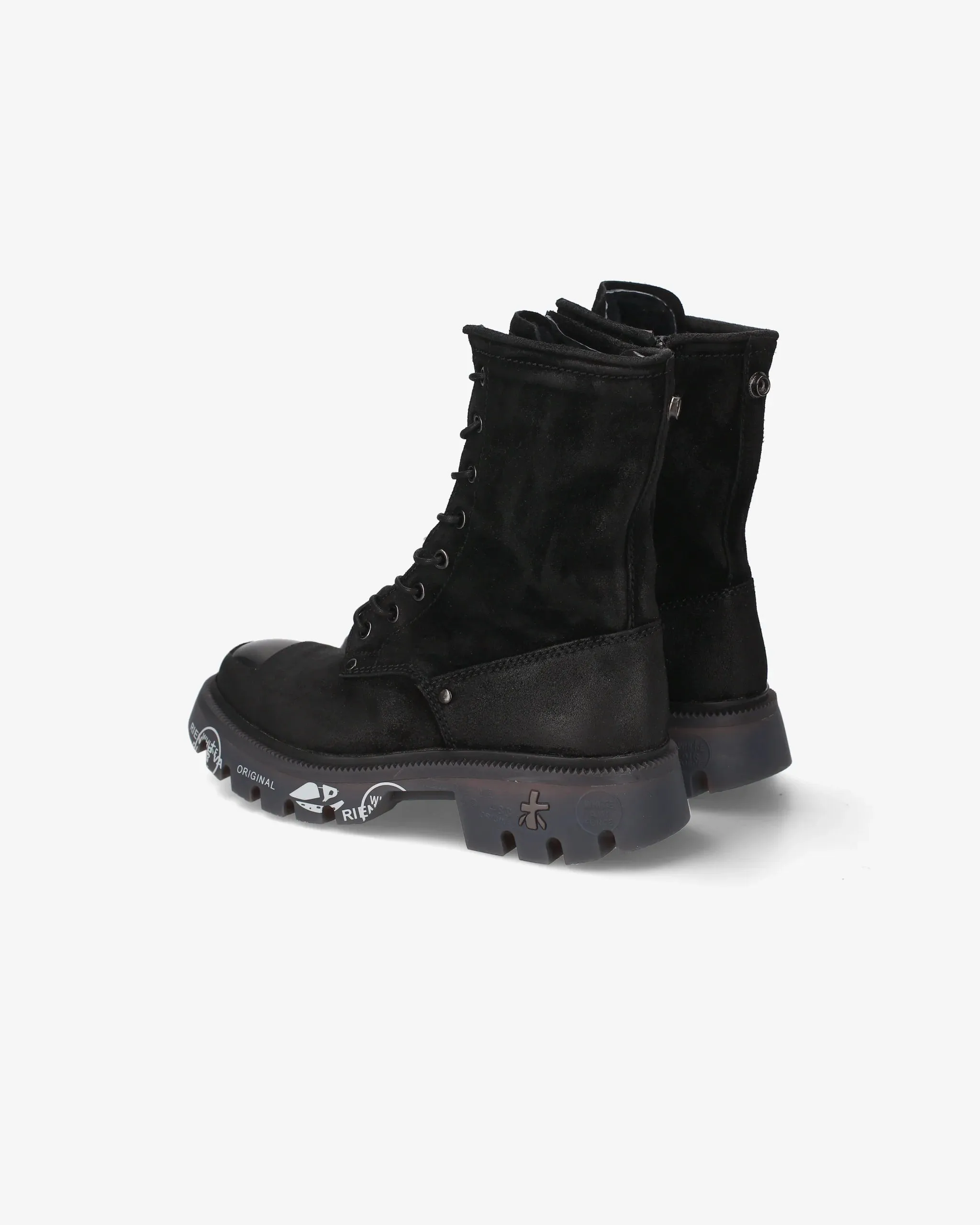 Combat Boot Lace Code Ankle Boots Brixtond 471M