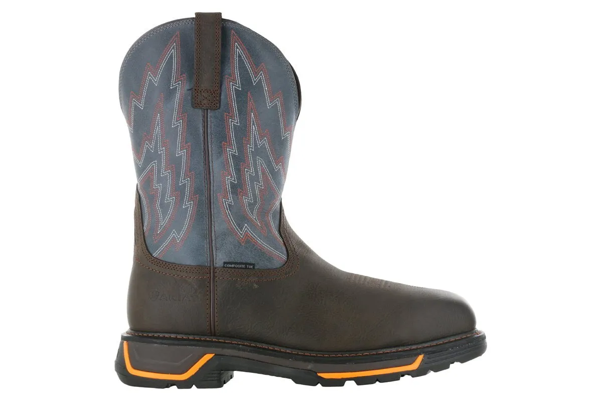 Work Boot Conditioner Ariat Big Rig Western Work Composite Toe Boot