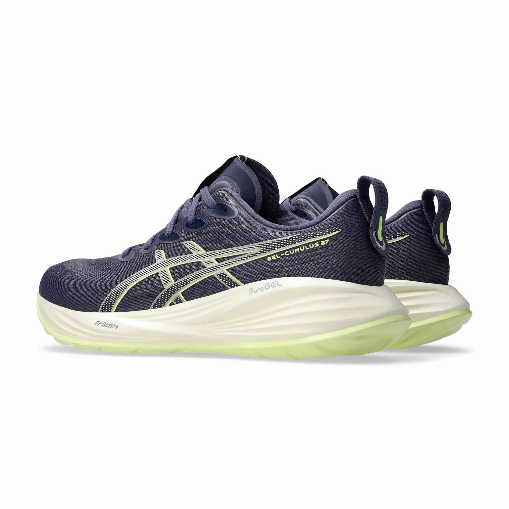 ASICS | Men's Gel-Cumulus 27 Running Shoes - Indigo Fog/Lucid Yellow Cheap Asics Running Shoes Online