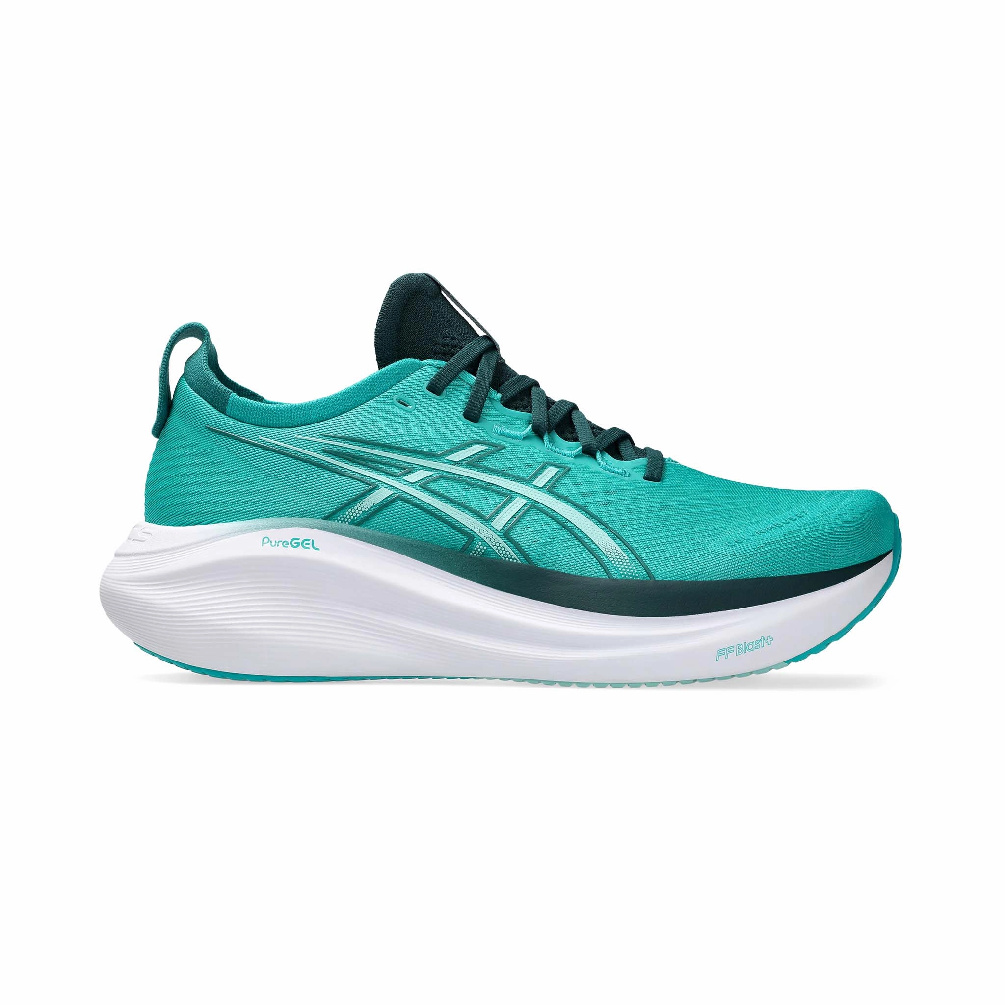 Asics Gel Noosa Running Shoes ASICS | Men's Gel-Nimbus 27 Running Shoes - Wave Teal