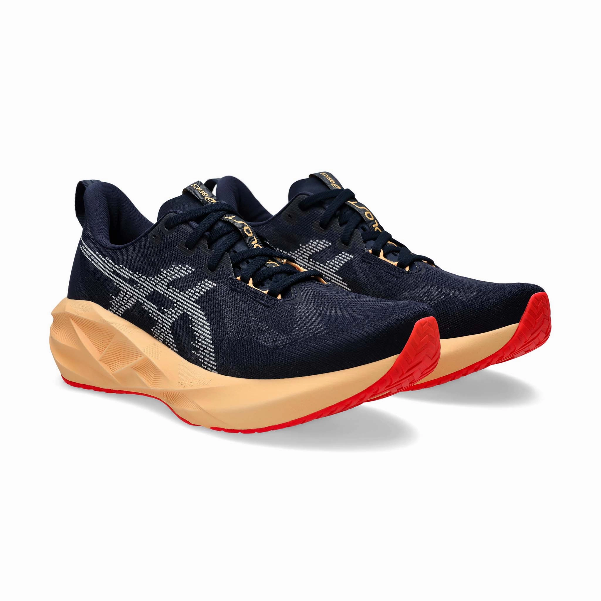 Asics Gel Boa Golf Shoes ASICS | Men's Novablast 5 Running Shoes - Midnight/Orange