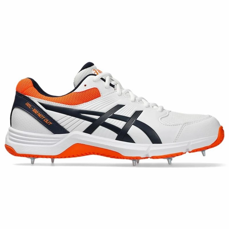 ASICS GEL-100 Not Out FF Adults Cricket Shoes Asics Shoes Size 8
